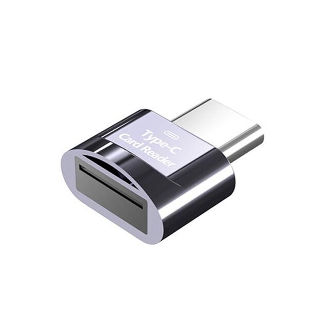 Type-C TF SD Memory Card Reader for Android Phones - USB C Smart Card Reader